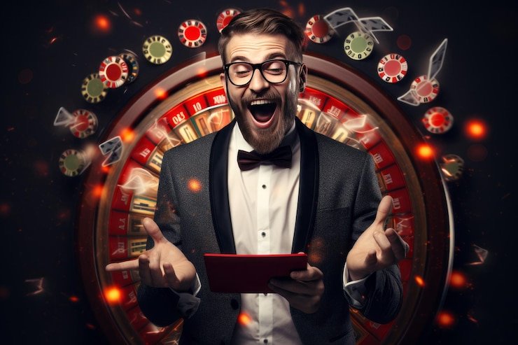 Antarmuka login dan navigasi Dadu Online kupang toto di layar smartphone